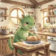 A friendly dragon children's book illustration — AI-generated example render